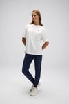 Pamuklu Regular Fit Normal Bel Ribanalı Paça Kadın Eşofman Altı EF555-NV LACİVERT