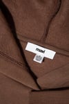 Pamuklu Regular Fit Şardonlu Kapüşon Yaka Kadın Sweat 167299-81959 KAHVE