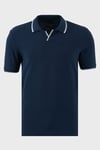Pamuklu Regular Fit Şerit Detaylı 3'lü Paket Erkek Polo Yaka T Shirt 5902964S3 Haki-Siyah-İndigo