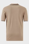 Pamuklu Regular Fit Şerit Detaylı 3'lü Paket Erkek Polo Yaka T Shirt 5902964S3 Siyah-Vizon-Haki
