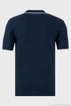 Pamuklu Regular Fit Şerit Detaylı 3'lü Paket Erkek Polo Yaka T Shirt 5902964S3 Vizon-Siyah-İndigo