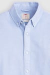 Pamuklu Regular Fit Uzun Kollu Erkek Gömlek A7210-0050 AÇIK MAVİ