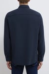 Pamuklu Regular Fit Uzun Kollu Erkek Gömlek 0211898-86623 KOYU LACIVERT