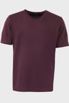 Pamuklu Regular Fit V Yaka Erkek T Shirt 5902719 VİŞNE
