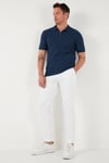 Pamuklu Regular Fit Yarım Fermuarlı Erkek Polo Yaka T Shirt 5903008 İNDİGO