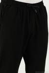 Pamuklu Regular Fit Yüksek Bel Düz Paça Çimalı Jogger Erkek Pantolon 5908058 SİYAH
