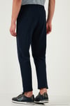 Pamuklu Regular Fit Yüksek Bel Düz Paça Çimalı Jogger Erkek Pantolon 5908058 LACİVERT
