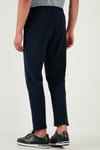 Pamuklu Regular Fit Yüksek Bel Düz Paça Çimalı Jogger Erkek Pantolon 5908058 LACİVERT