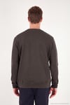 Pamuklu Relaxed Fit Bisiklet Yaka Erkek Sweat 5901257 Acı Kahve