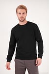 Pamuklu Relaxed Fit Bisiklet Yaka Erkek Sweat 5901257 SİYAH
