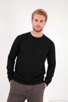 Pamuklu Relaxed Fit Bisiklet Yaka Erkek Sweat 5901257 SİYAH