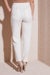 Pamuklu Relaxed Fit Kadın Pantolon 24Y0250K1 NATURAL