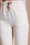 Pamuklu Relaxed Fit Kadın Pantolon 24Y0250K1 NATURAL
