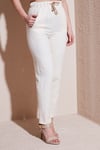Pamuklu Relaxed Fit Kadın Pantolon 24Y0250K1 NATURAL