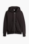 Pamuklu Relaxed Fit Kapüşonlu Erkek Sweat A9265-0000 SİYAH