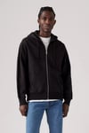Pamuklu Relaxed Fit Kapüşonlu Erkek Sweat A9265-0000 SİYAH