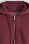 Pamuklu Relaxed Fit Kapüşonlu Kadın Sweat 005IH-0016 BORDO