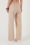 Pamuklu Relaxed Fit Yüksek Bel Bol Paça Kadın Pantolon 668YP5118 CAMEL