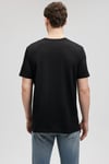 Pamuklu Slim Fit Bisiklet Yaka Erkek T Shirt 066841-900 SİYAH