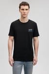 Pamuklu Slim Fit Bisiklet Yaka Erkek T Shirt 066841-900 SİYAH