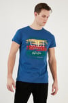 Pamuklu Slim Fit Bisiklet Yaka Erkek T Shirt 541CALIFORNIA24 PARLIAMENT