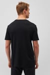 Pamuklu Slim Fit Bisiklet Yaka Erkek T Shirt 0610360-900 SİYAH