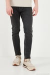 Pamuklu Slim Fit Düşük Bel Jeans Erkek Kot Pantolon 1135C87NAPOLI SİYAH