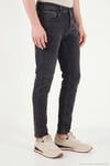 Pamuklu Slim Fit Düşük Bel Jeans Erkek Kot Pantolon 1135C87NAPOLI SİYAH