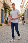 Pamuklu Slim Fit Düşük Bel Jeans Erkek Kot Pantolon 1115C84NAPOLI LACİVERT