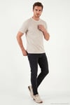 Pamuklu Slim Fit Düşük Bel Jeans Erkek Kot Pantolon 1135C87NAPOLI SİYAH