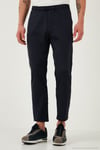 Pamuklu Slim Fit Lastikli Bel Boru Paça Erkek Pantolon 5545S87JMILANO KOYU LACİVERT
