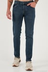 Pamuklu Slim Fit Normal Bel Dar Paça Jeans Erkek Kot Pantolon 1124C04NAPOLI LACİVERT