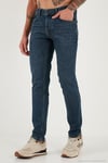 Pamuklu Slim Fit Normal Bel Dar Paça Jeans Erkek Kot Pantolon 1124C04NAPOLI LACİVERT