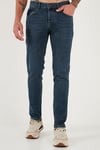 Pamuklu Slim Fit Normal Bel Dar Paça Jeans Erkek Kot Pantolon 1124C04NAPOLI LACİVERT