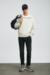 Pamuklu Slim Fit Normal Bel Dar Paça Jeans Erkek Kot Pantolon 112200263 KOYU GRİ