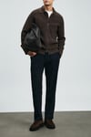 Pamuklu Slim Fit Normal Bel Düz Paça Chino Erkek Pantolon 112190339 LACİVERT