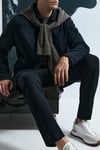 Pamuklu Slim Fit Normal Bel Düz Paça Chino Erkek Pantolon 112190339 SİYAH
