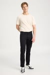 Pamuklu Slim Fit Normal Bel Erkek Pantolon W12SEA 001 SİYAH