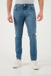 Pamuklu Slim Fit Normal Bel Jeans Erkek Kot Pantolon 3300C511TOKYO AÇIK MAVİ