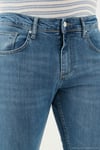 Pamuklu Slim Fit Normal Bel Jeans Erkek Kot Pantolon 3300C511TOKYO AÇIK MAVİ