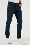 Pamuklu Slim Fit Yüksek Bel Dar Paça Jeans Erkek Kot Pantolon 3300C28TOKYO LACİVERT