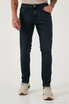 Pamuklu Slim Fit Yüksek Bel Dar Paça Jeans Erkek Kot Pantolon 3300C45TOKYO MAVİ