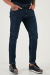 Pamuklu Slim Fit Yüksek Bel Dar Paça Jeans Erkek Kot Pantolon 3300C41TOKYO LACİVERT