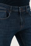 Pamuklu Slim Fit Yüksek Bel Dar Paça Jeans Erkek Kot Pantolon 3300C41TOKYO LACİVERT
