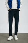Pamuklu Slim Straight Fit Normal Bel Düz Paça Jeans Erkek Kot Pantolon 112200244 MAVİ