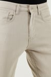 Pamuklu Slim Tapared Normal Bel Daralan Paça Jeans Erkek Kot Pantolon 5900S66MILANO NATUREL
