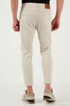 Pamuklu Slim Tapared Normal Bel Daralan Paça Jeans Erkek Kot Pantolon 5900S66MILANO NATUREL
