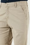 Pamuklu Slim Tapered Bermuda Erkek Şort 4503S67SMILANO BEJ