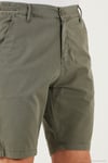 Pamuklu Slim Tapered Bermuda Erkek Şort 4503S67SMILANO AÇIK HAKİ