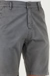 Pamuklu Slim Tapered Bermuda Erkek Şort 4503S67SMILANO GRİ